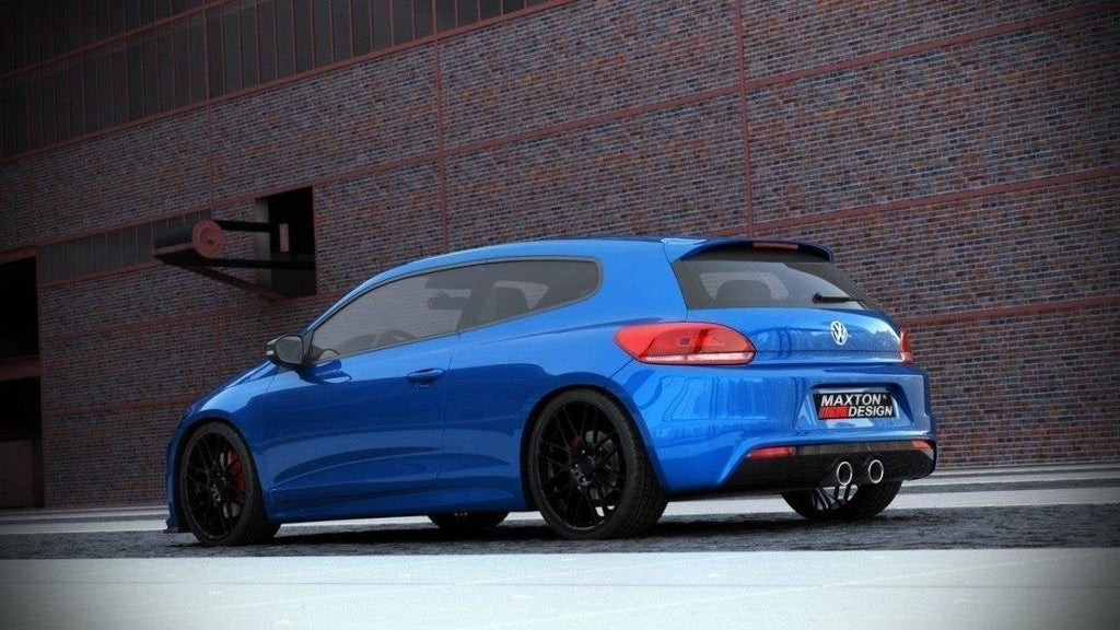 Volkswagen Scirocco Mk3 R diffuser with 2 exhaust outlets (2x1 exhaust)