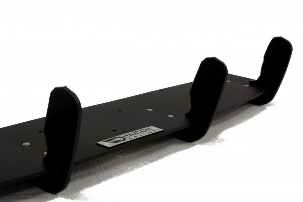 Diffuser + rear side splitters Audi A6 S-Line C7 (1x2 exhaust)