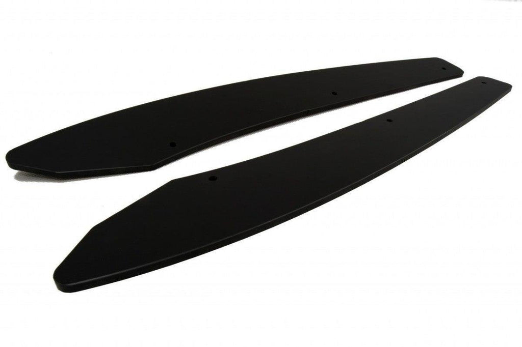 Diffuser + rear side splitters Audi A6 S-Line C7 (1x2 exhaust)