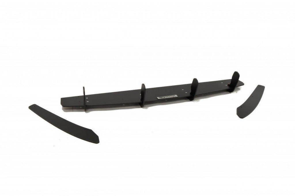 Difusor + splitters laterales traseros Audi A6 S-Line Sedan Avant C7 (escape 2x1)