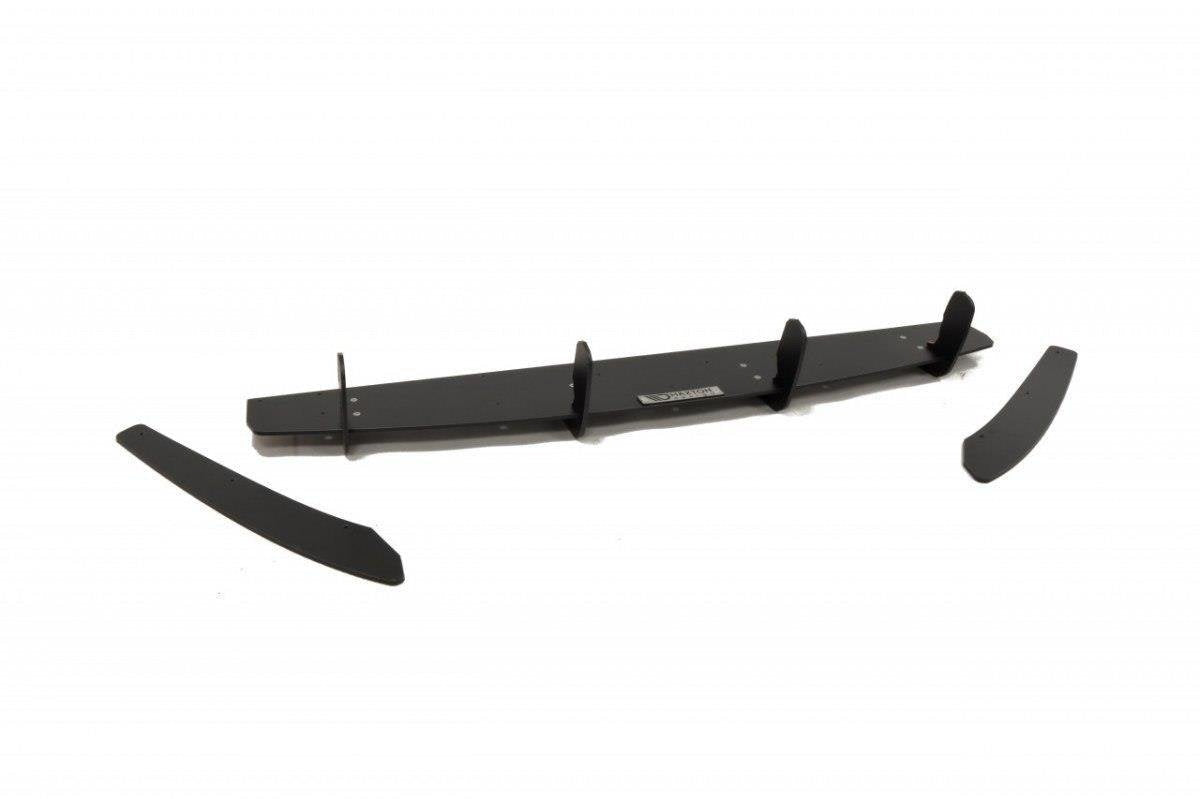 Difusor + splitters laterales traseros Audi A6 S-Line Sedan Avant C7 (escape 2x1)