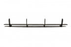 Difusor + splitters laterales traseros Audi A6 S-Line Sedan Avant C7 (escape 2x1)