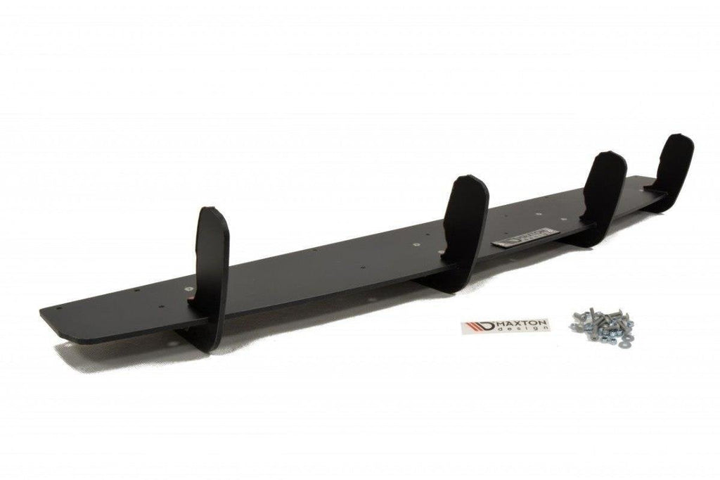 Difusor + splitters laterales traseros Audi A6 S-Line Sedan Avant C7 (escape 2x1)