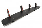 Difusor + splitters laterales traseros Audi A6 S-Line Sedan Avant C7 (escape 2x1)