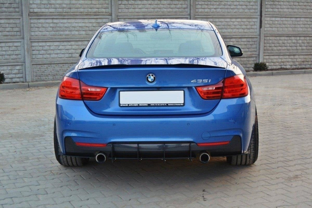 Difusor trasero y splitters laterales traseros BMW Serie 4 Coupé / Gran Coupé / Cabrio M-Pack F32 / F36 / F33