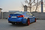 Difusor trasero y splitters laterales traseros BMW Serie 4 Coupé / Gran Coupé / Cabrio M-Pack F32 / F36 / F33