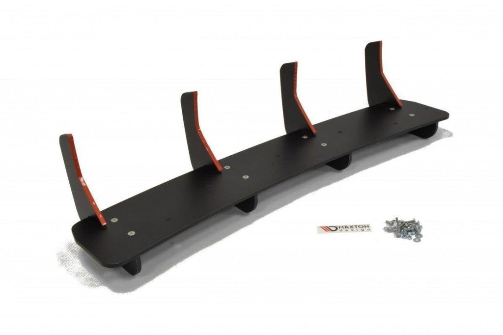 Difusor trasero y splitters laterales traseros BMW Serie 4 Coupé / Gran Coupé / Cabrio M-Pack F32 / F36 / F33