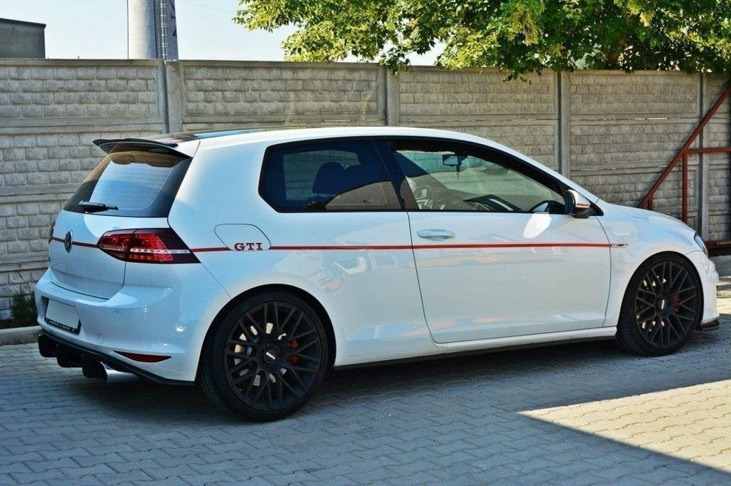 Difusor trasero y splitters laterales traseros VW Golf 7 GTI