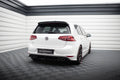 Difusor trasero y splitters laterales traseros VW Golf 7 R Hatchback