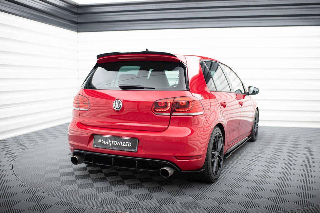 Rear diffuser and rear side splitters VW Golf 6 GTI / 35th