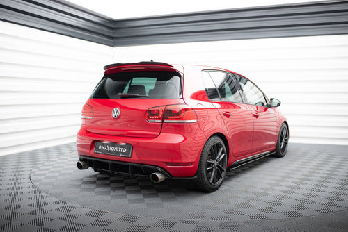 Difusor trasero y splitters laterales traseros VW Golf 6 GTI / 35th