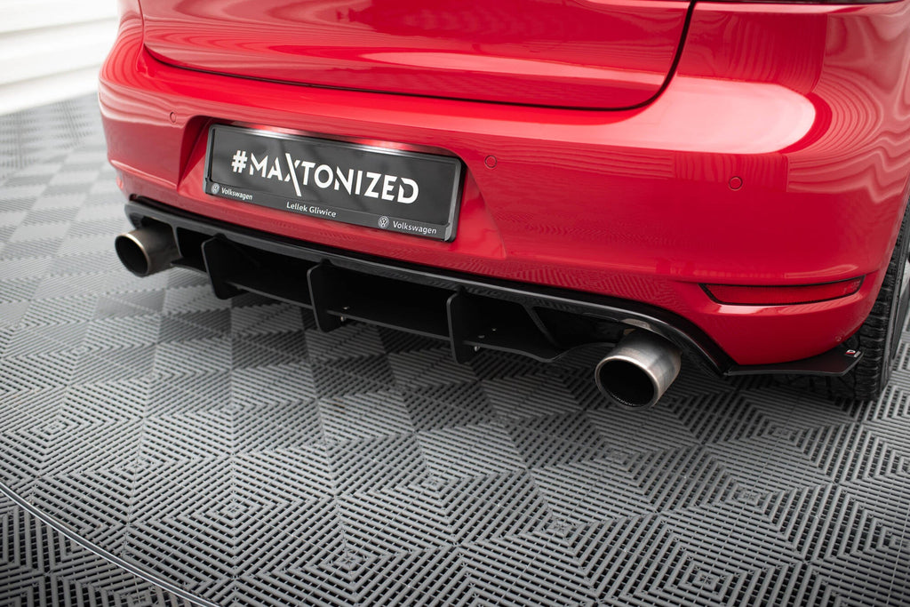 Rear diffuser and rear side splitters VW Golf 6 GTI / 35th