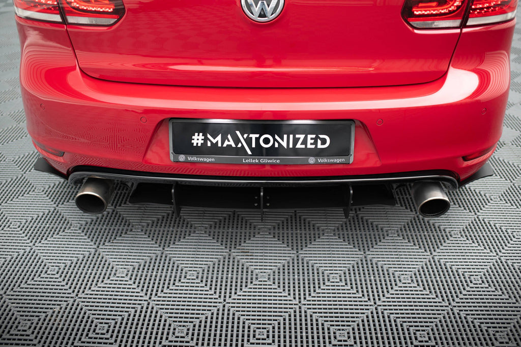 Rear diffuser and rear side splitters VW Golf 6 GTI / 35th