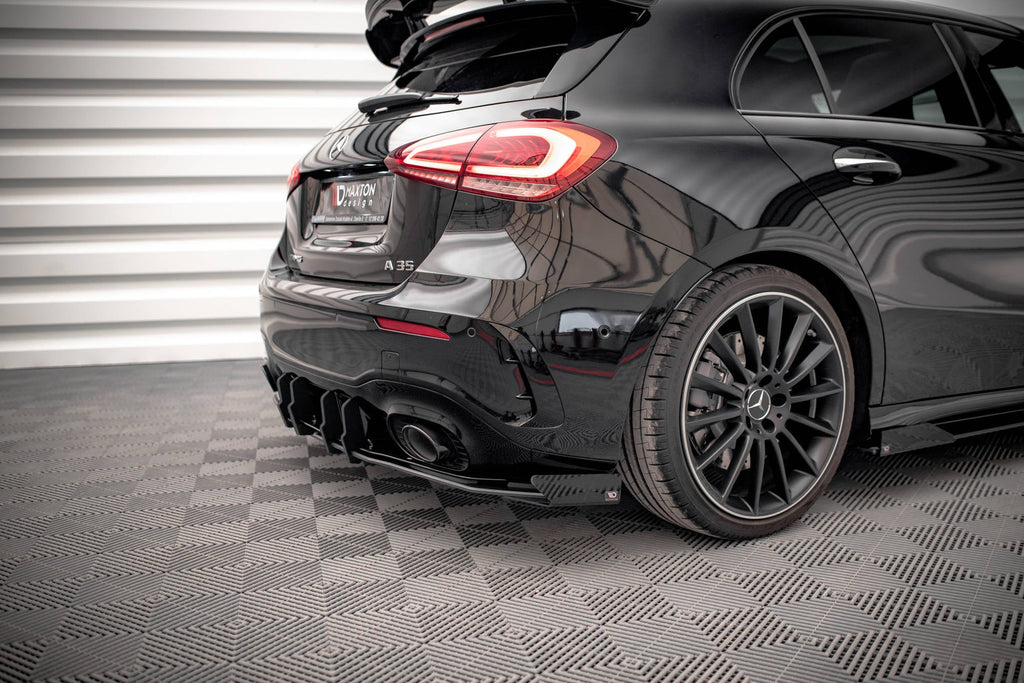 Flaps laterales traseros Mercedes Clase A35 AMG Hatchback Aero Pack W177