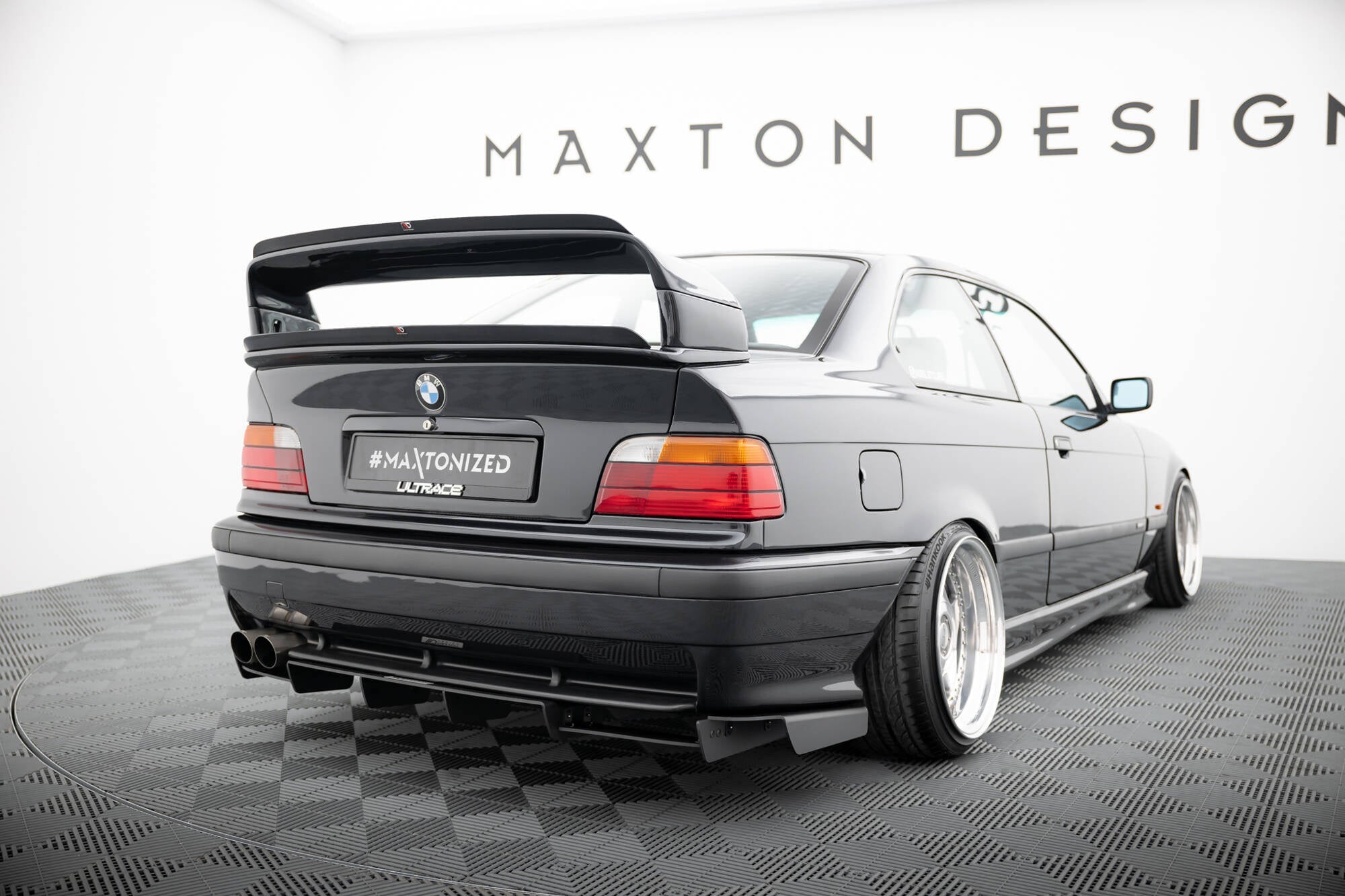 Superior Añadido de spoiler BMW M3 / 3 M-Pack E36 Coupé GT Class