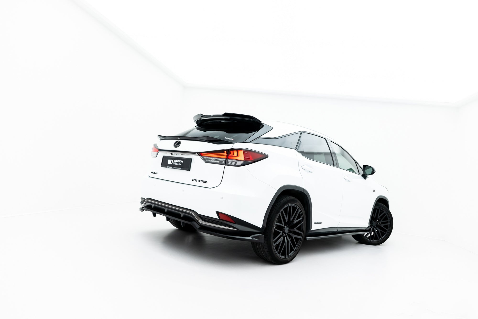 Superiores Extensión Spoilera 3D Lexus RX F-Sport Mk4 Facelift