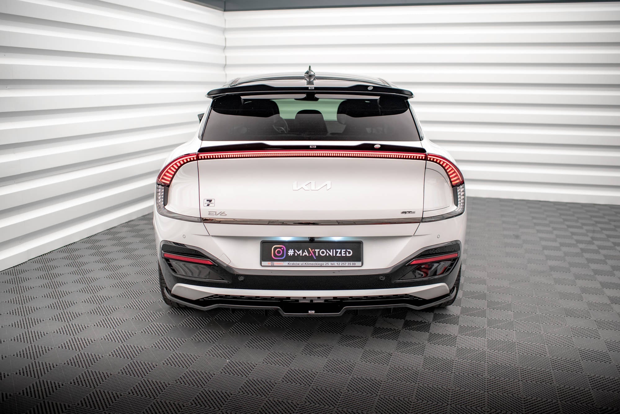 Superiores Extensión Spoiler Kia EV6 GT-Line Mk1