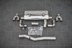 Difusor trasero carbono Prepreg V.1 + Milltek Sport Exhaust BMW Serie 1 F40 M135i