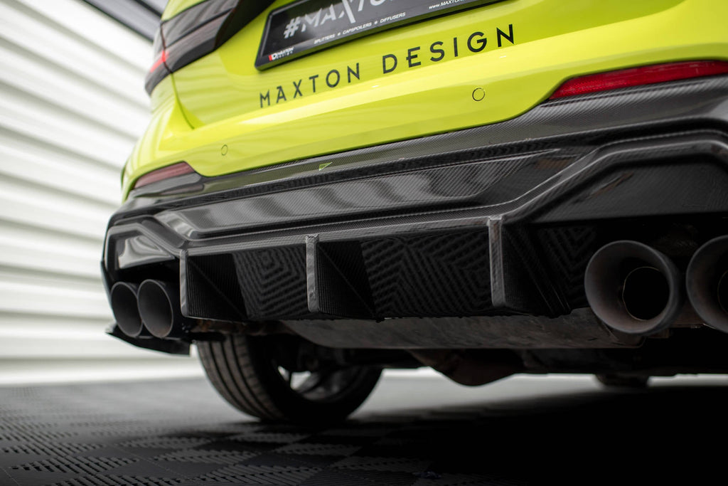 Difusor trasero carbono Prepreg V.1 + Milltek Sport Exhaust BMW Serie 1 F40 M135i