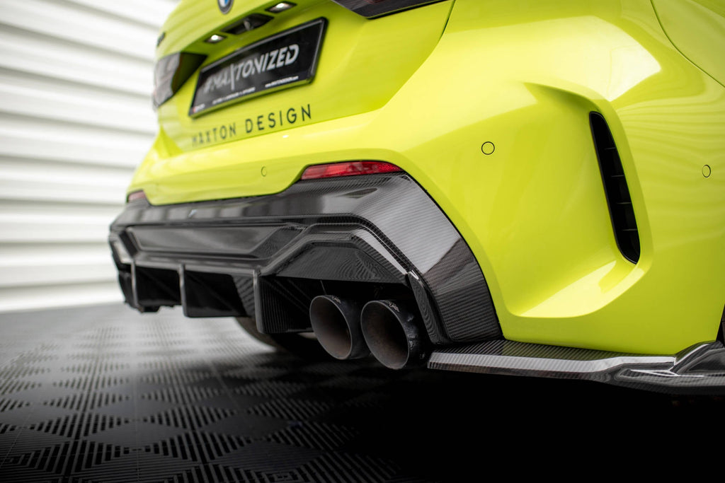 Difusor trasero carbono Prepreg V.1 + Milltek Sport Exhaust BMW Serie 1 F40 M135i