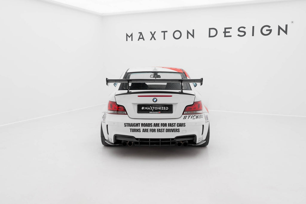 BMW 1 Series M E82 Carbon Spoiler with Top Mounts