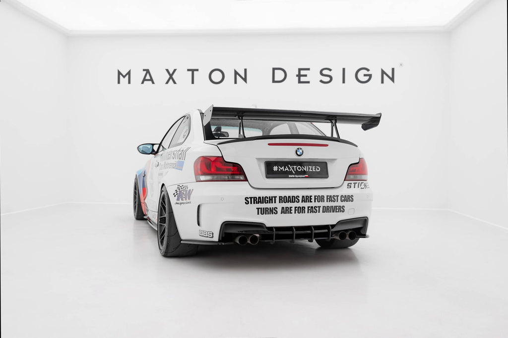 BMW 1 Series M E82 Carbon Spoiler with Top Mounts