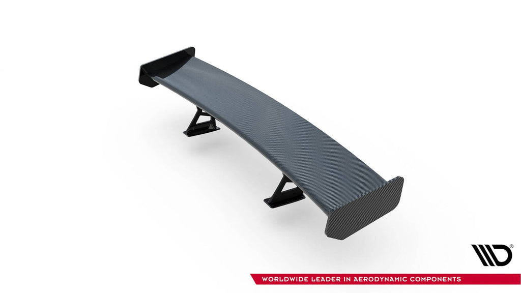 Spoiler de carbono con soportes internos + LED BMW Serie 3 / M3 Coupé E92