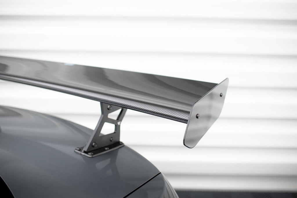 Spoiler de carbono con soportes internos + LED BMW Serie 3 / M3 Coupé E92