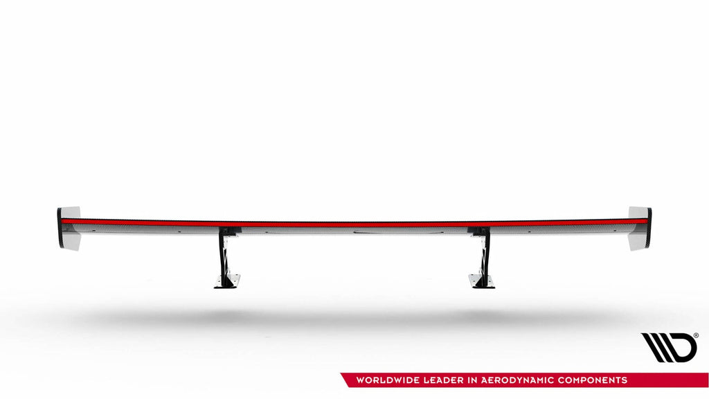 Spoiler de carbono con soportes internos + LED BMW Serie 3 / M3 Coupé E92