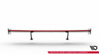 Spoiler de carbono con soportes internos + LED BMW Serie 3 / M3 Coupé E92