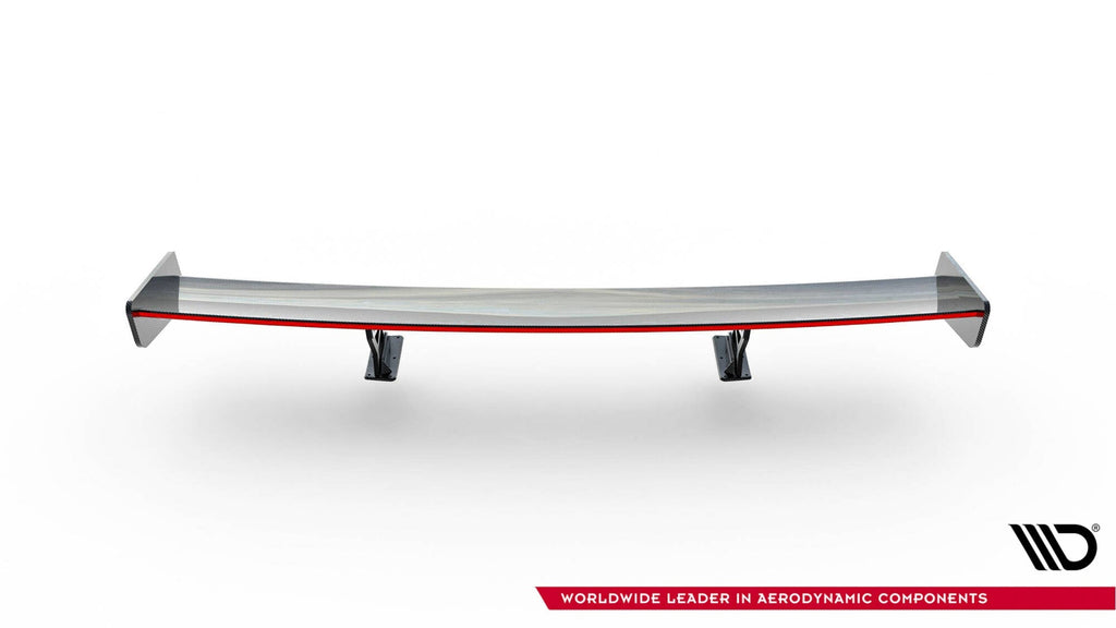 Spoiler de carbono con soportes internos + LED BMW Serie 3 / M3 Coupé E92