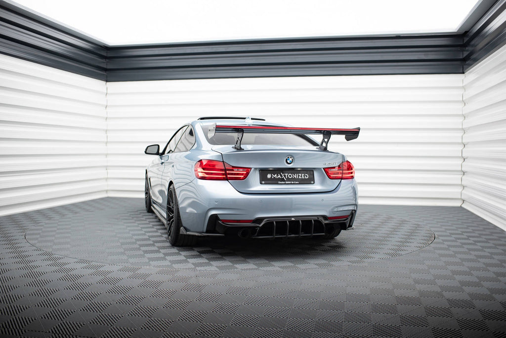 Spoiler de carbono con soportes internos + LED BMW Serie 4 F32 / F32 M-Pack Coupé