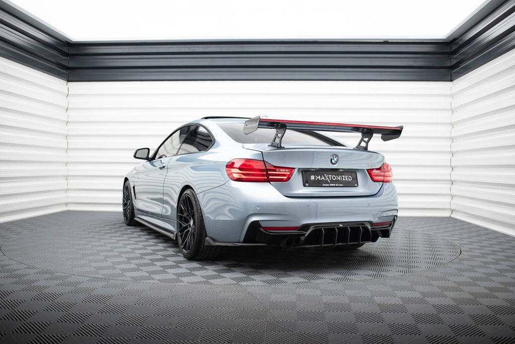 Spoiler de carbono con soportes internos + LED BMW Serie 4 F32 / F32 M-Pack Coupé