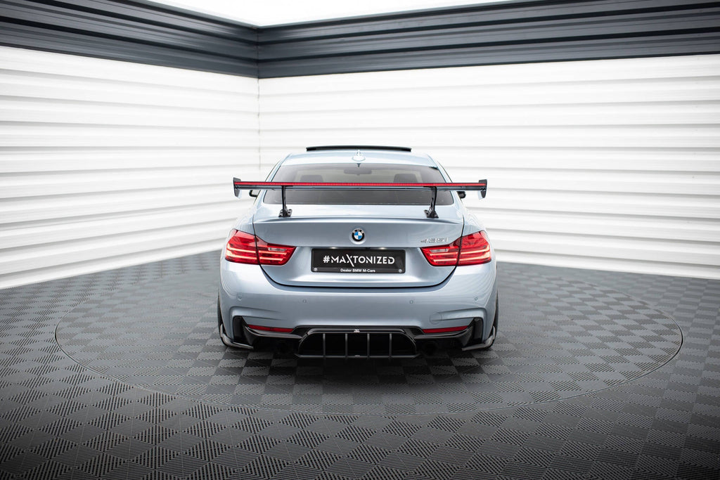 Spoiler de carbono con soportes internos + LED BMW Serie 4 F32 / F32 M-Pack Coupé