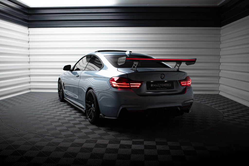 Spoiler de carbono con soportes internos + LED BMW Serie 4 F32 / F32 M-Pack Coupé