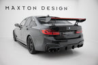 Spoiler de carbono con soportes internos + LED BMW Serie 5 / M5 Berlina / Sedán G30 / F90
