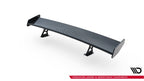 Spoiler de carbono con soportes internos + LED BMW Serie 5 / M5 Berlina / Sedán G30 / F90