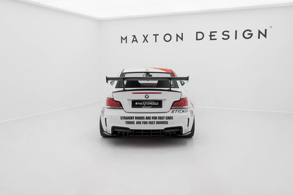 Spoiler de carbono con soportes internos V.1 BMW Serie 1 M E82