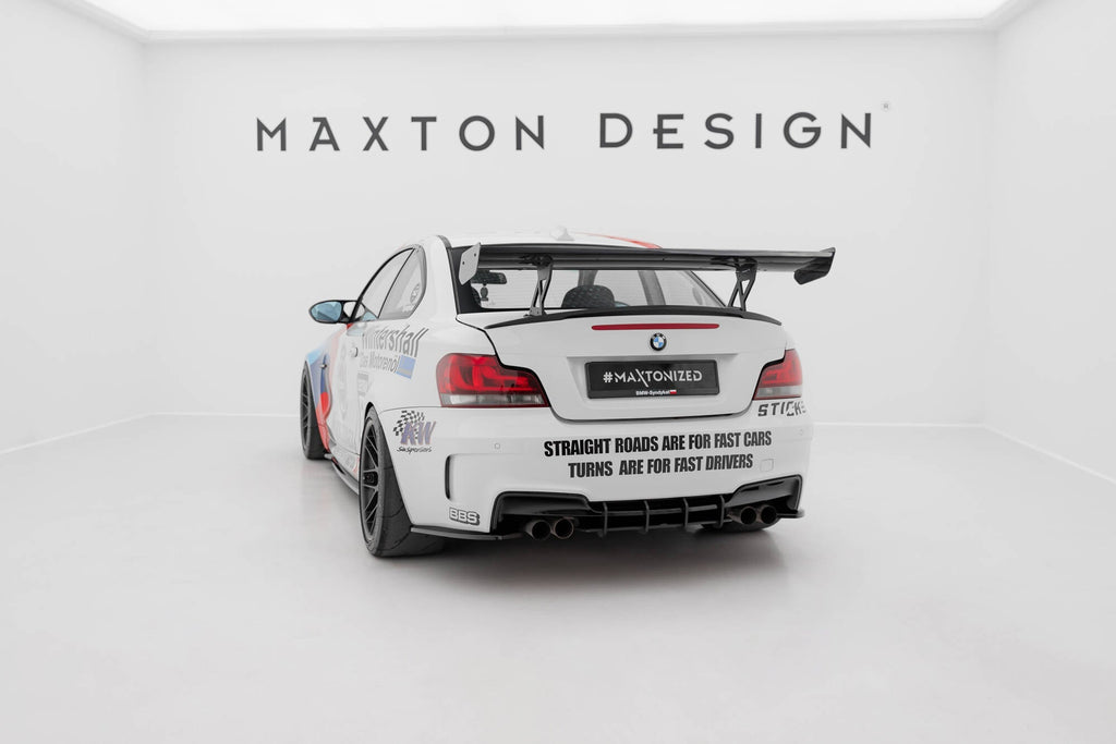 Spoiler de carbono con soportes internos V.1 BMW Serie 1 M E82