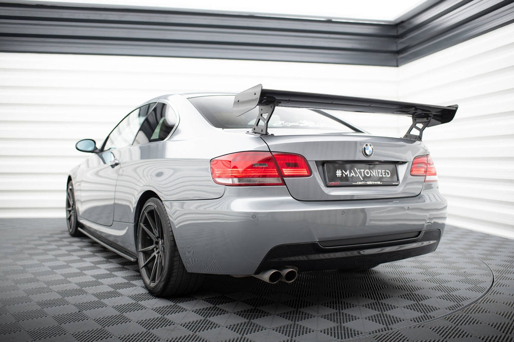 Spoiler de carbono con soportes externos BMW Serie 3 / M3 Coupé E92
