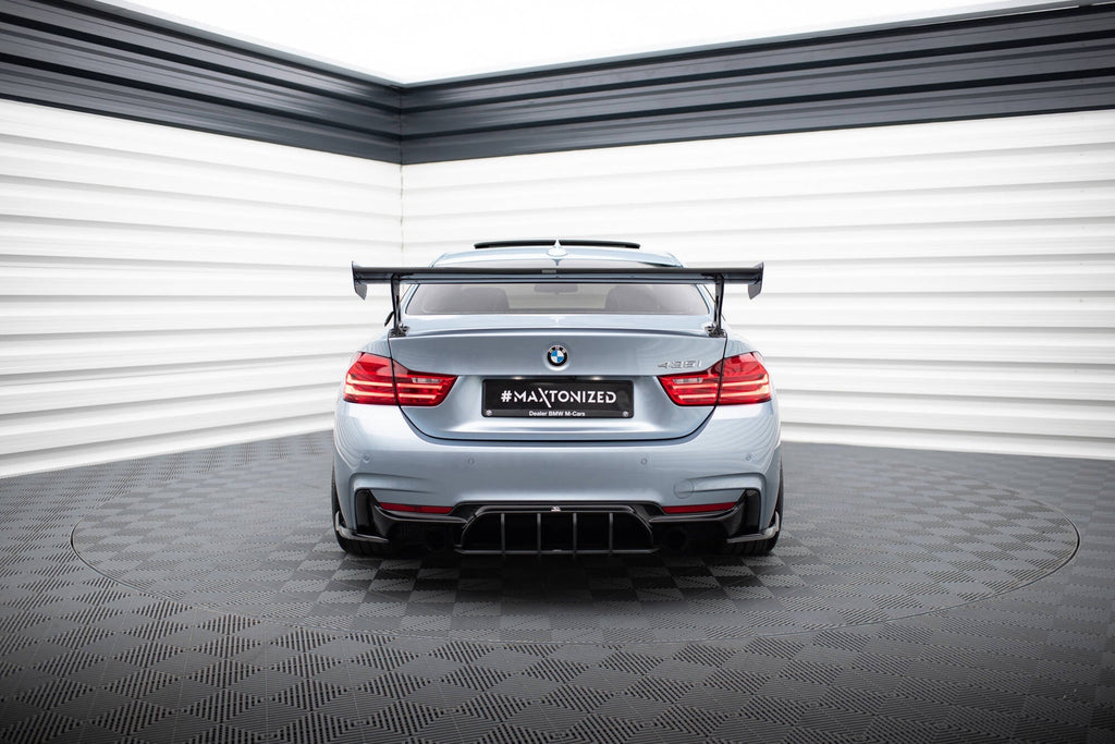 Spoiler de carbono con soportes externos BMW Serie 4 F32 / F32 M-Pack Coupé