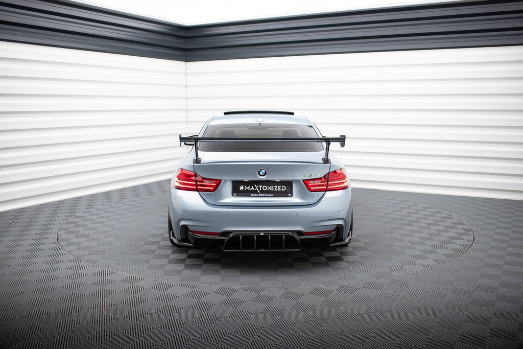 Spoiler de carbono con soportes externos BMW Serie 4 F32 / F32 M-Pack Coupé