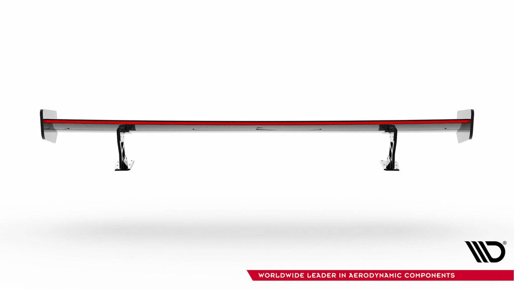 Spoiler de carbono con soportes externos + LED BMW Serie 3 / M3 Coupé E92