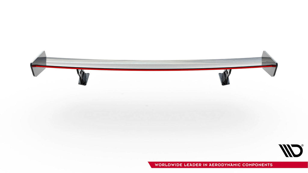 Spoiler de carbono con soportes externos + LED BMW Serie 3 / M3 Coupé E92