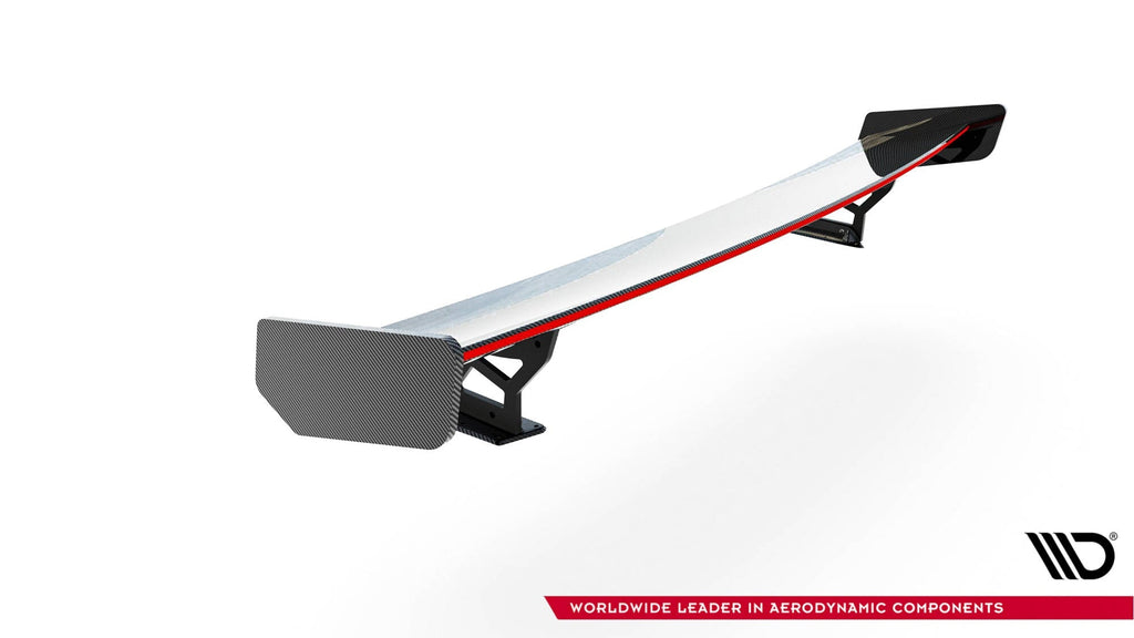 Spoiler de carbono con soportes externos + LED BMW Serie 3 / M3 Coupé E92