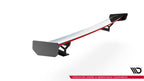Spoiler de carbono con soportes externos + LED BMW Serie 3 / M3 Coupé E92
