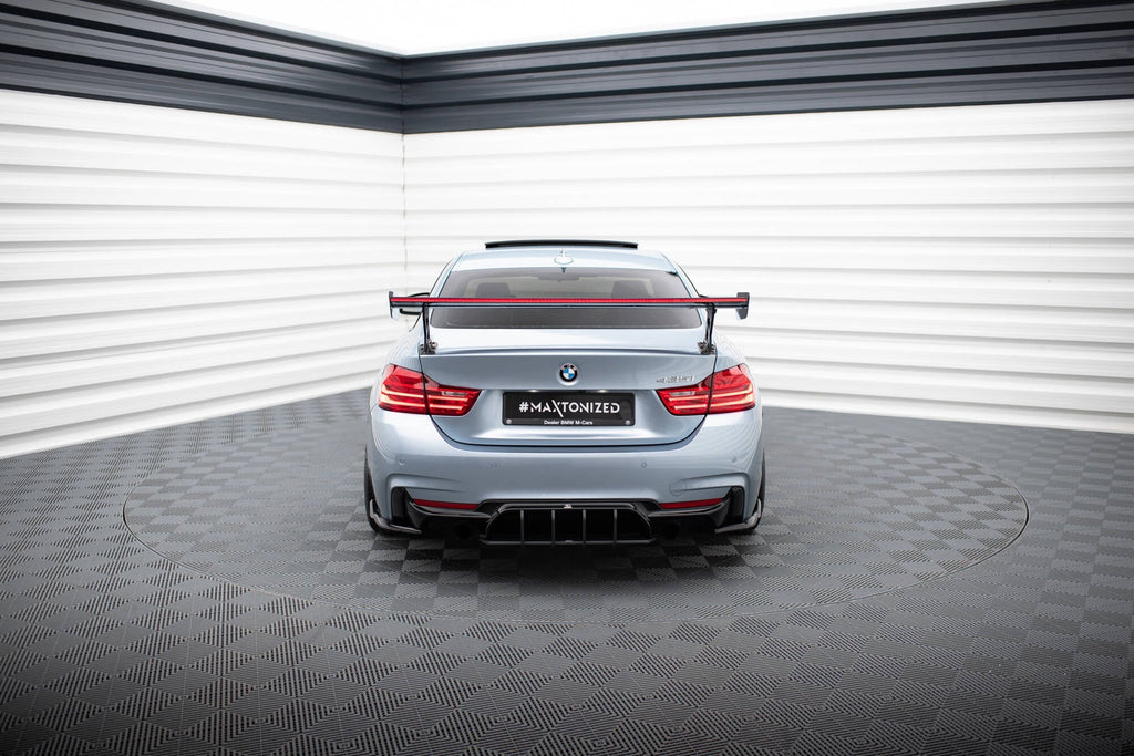 Spoiler de carbono con soportes externos + LED BMW Serie 4 F32 / F32 M-Pack Coupé