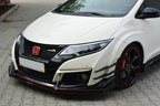 Deflectores laterales parachoques Honda Civic IX Type R