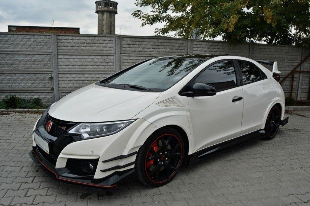 Deflectores laterales parachoques Honda Civic IX Type R