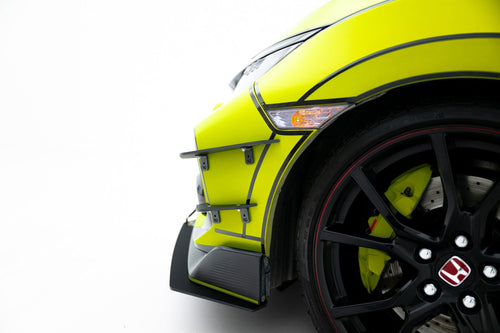 Deflectores laterales parachoques Honda Civic Type-R Mk10 / Mk10 Facelift